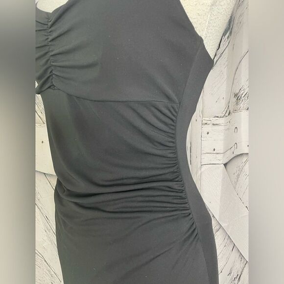 Zokai black high/low dress LBD M - Picture 5 of 9